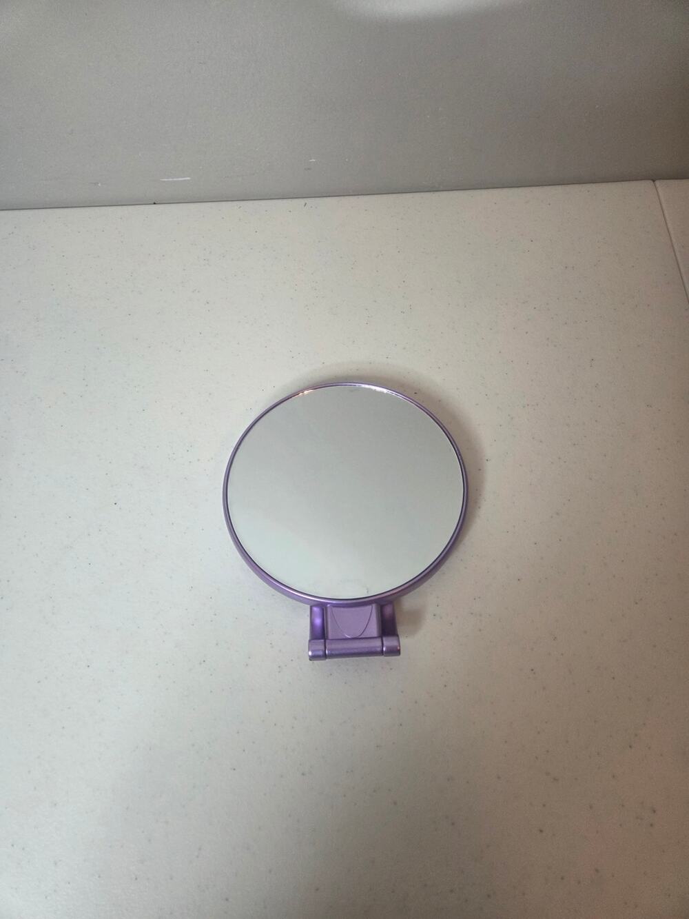 Purple Handheld Mirror